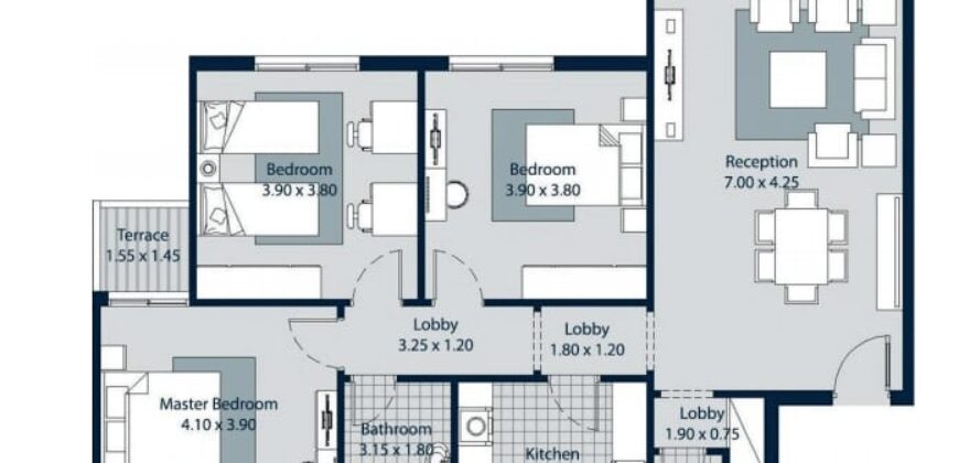 Apartment – New Cairo – DV66_BG